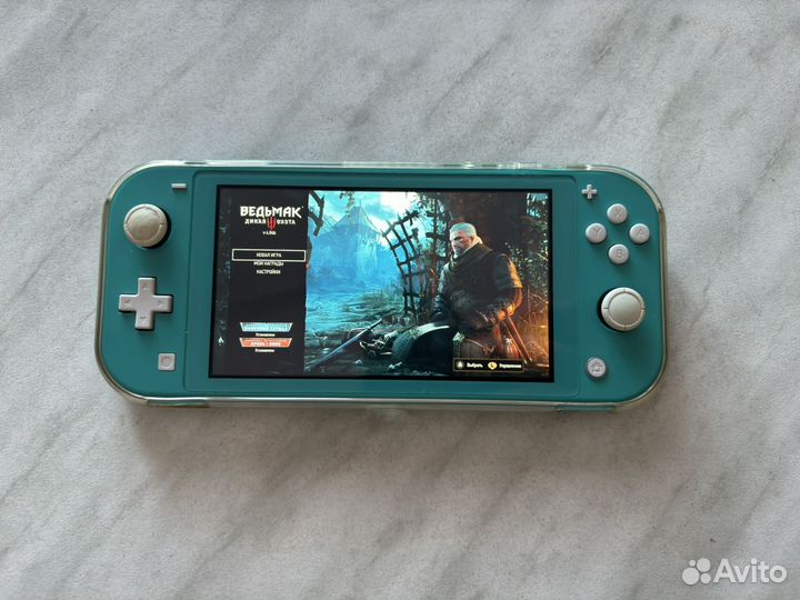 Nintendo switch lite с играми