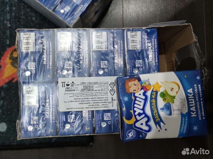 Агуша детские каши молочные