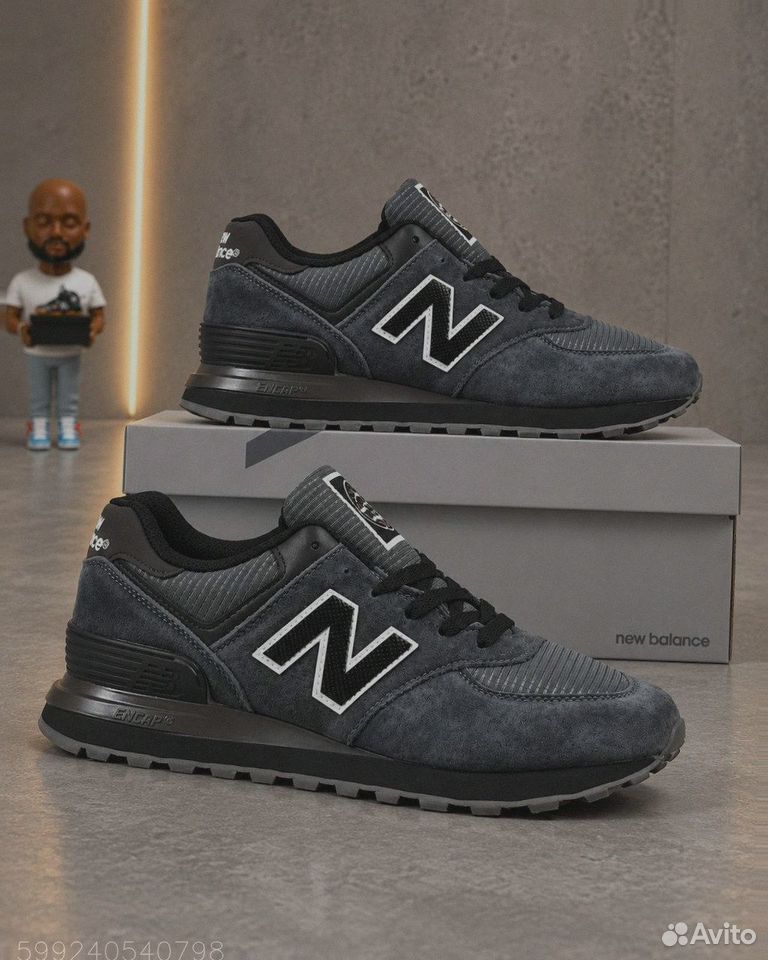 Кроссовки New Balance 574 Stone Island термо, Сибай
