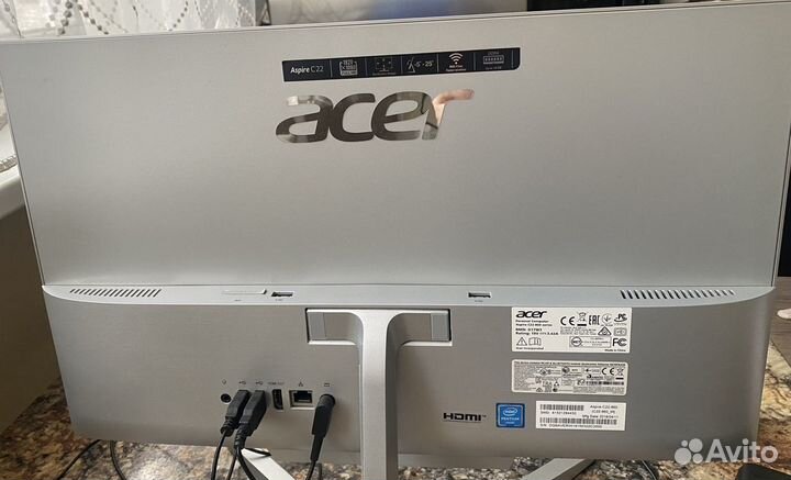 Моноблок acer c22-860