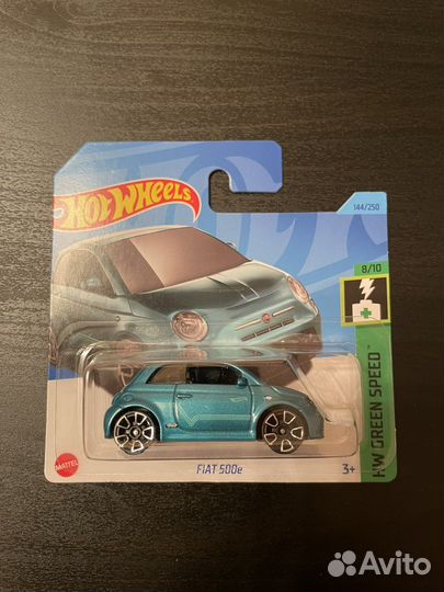 Hot wheels fiat 500e