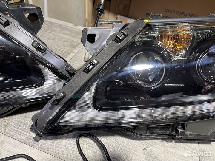 Фары Lexus LX 570 12-15 LED Черные