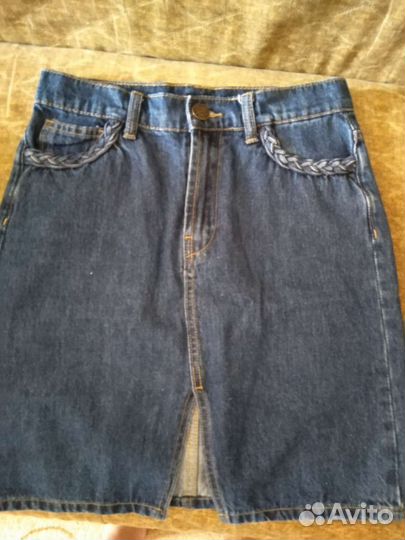 Джинсовая юбка
