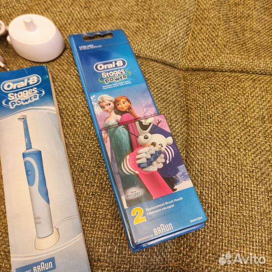 Детская электрическая зубная щётка Oral-B