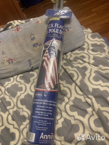 Флаг США с флагштоком купить в Красногорске | Хобби и отдых | Авито