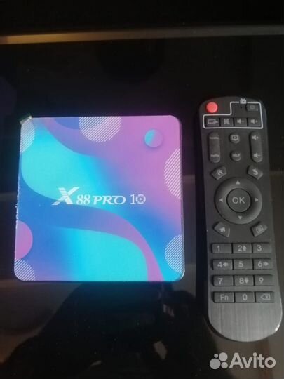Тв приставка Android x88PRO 10 4Gb/64Gb + клав