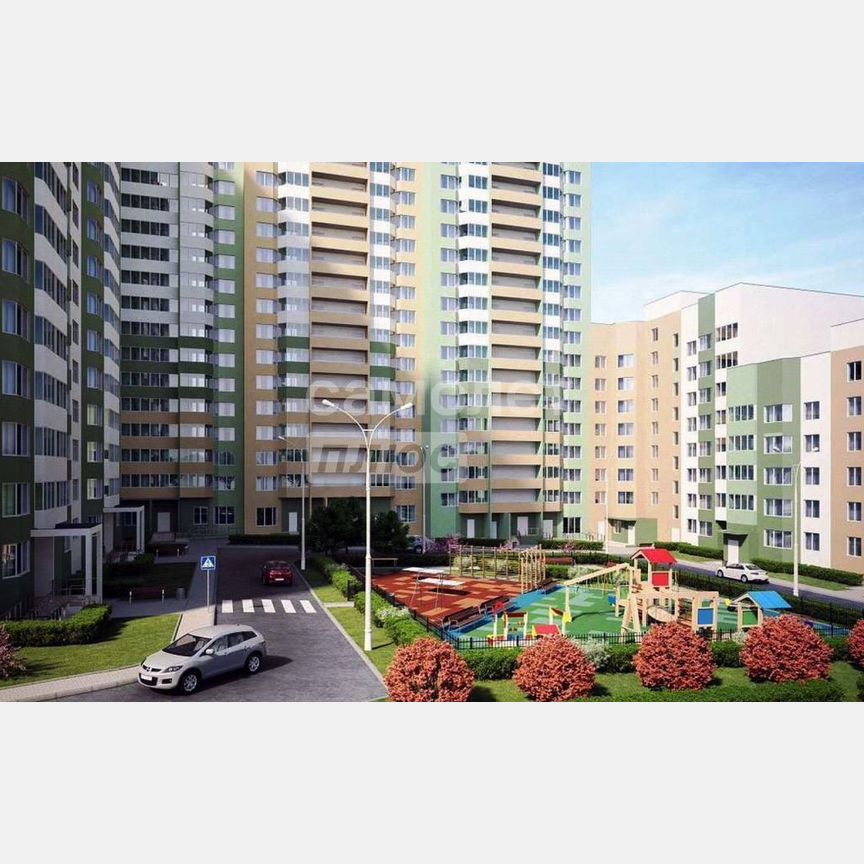 2-к. квартира, 57,5 м², 4/6 эт.