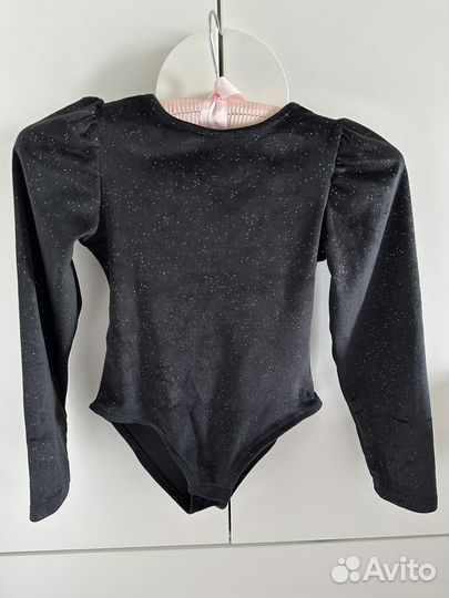 Бархатный боди zara