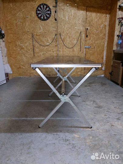 Складной полок для походной бани 