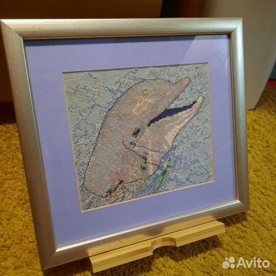 Картина,вышитая крестиком 