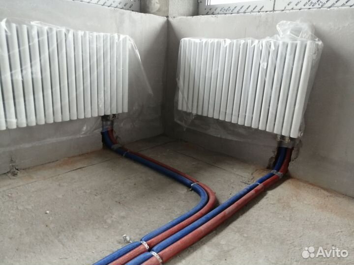 Монтаж системы отопления