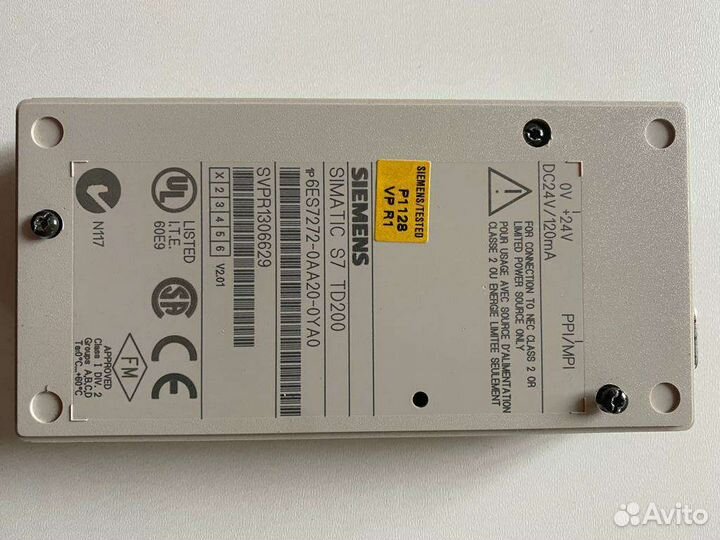 Панель Simatic S7-200, TD 200, дисплей