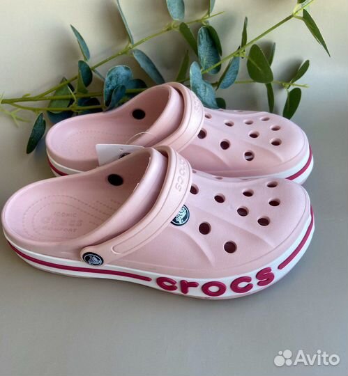 Crocs. Кроксы розовые 36-37 сабо женские