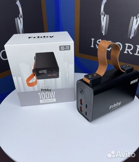 Повербанк с быстрой зарядкой 30000мач