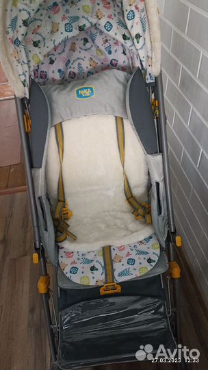 Санки коляска ника 7