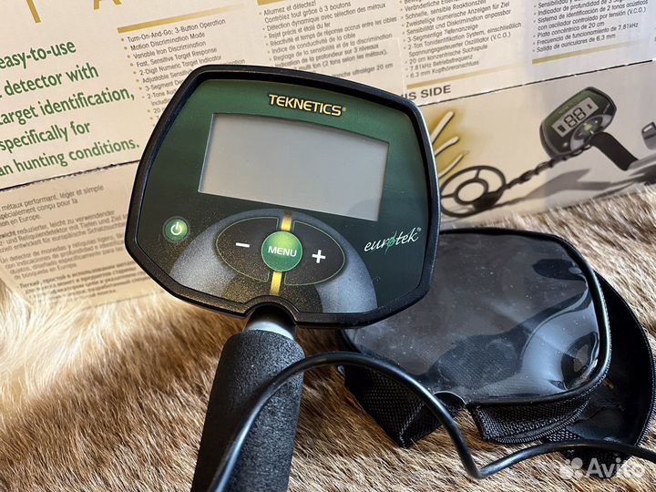 Металлоискатель бу Teknetics Eurotek