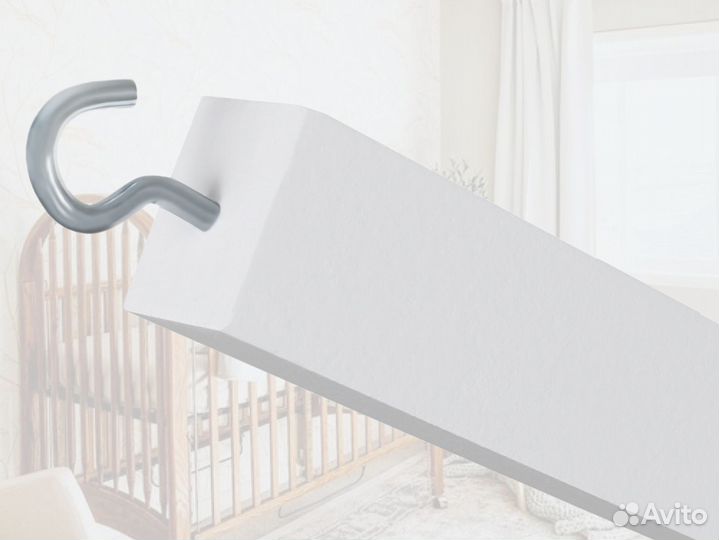 Кронштейн для детского мобиля из дерева