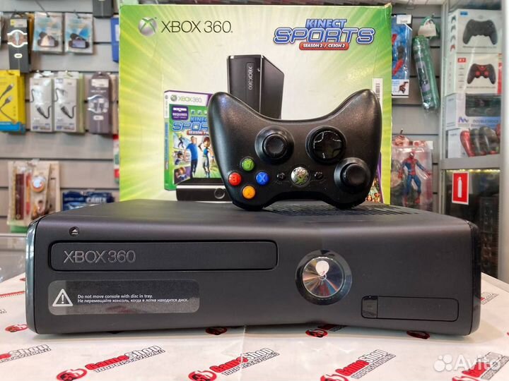 Microsoft Xbox 360 slim 250Gb Б.У