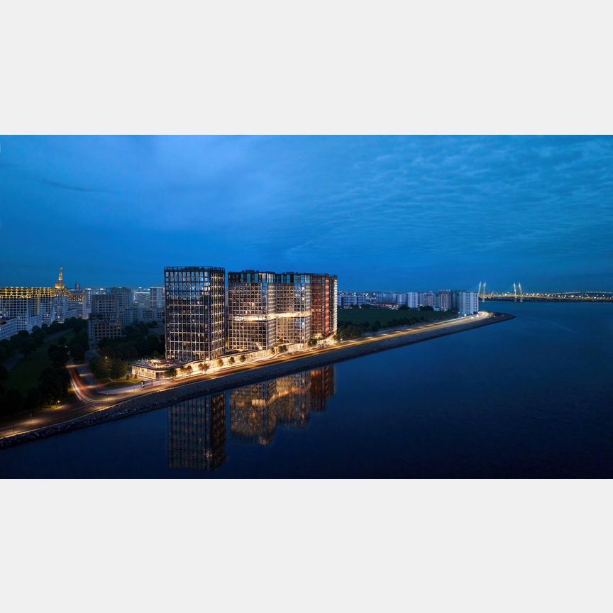 2-к. квартира, 57,6 м², 12/18 эт.