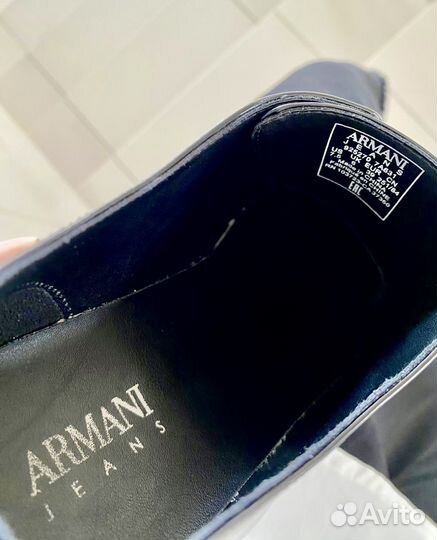 Оригинальныне ботинки Armani Jeans