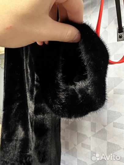 Искусственная шуба под норку