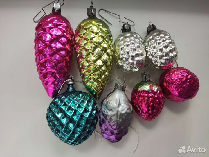 Елочные игрушки СССР