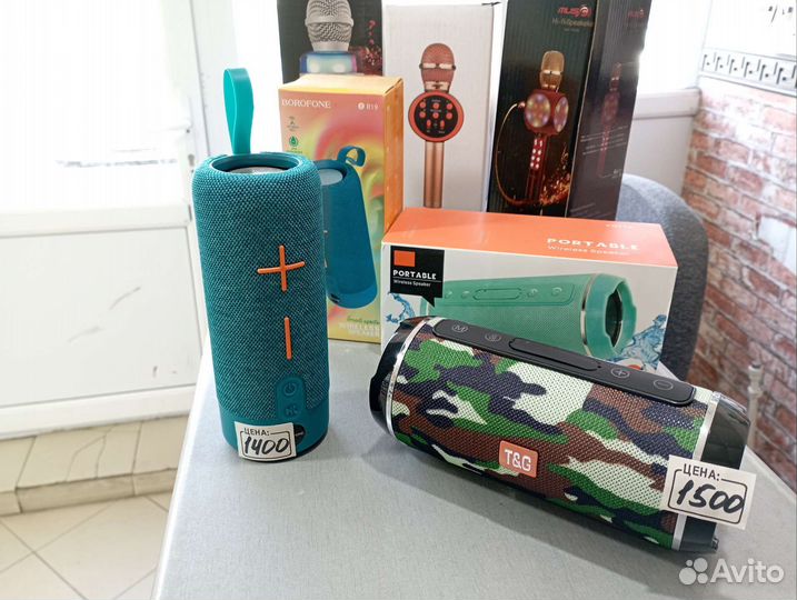 Портативная колонка bluetooth