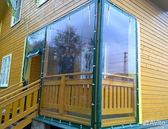 Мягкие окна для террасы