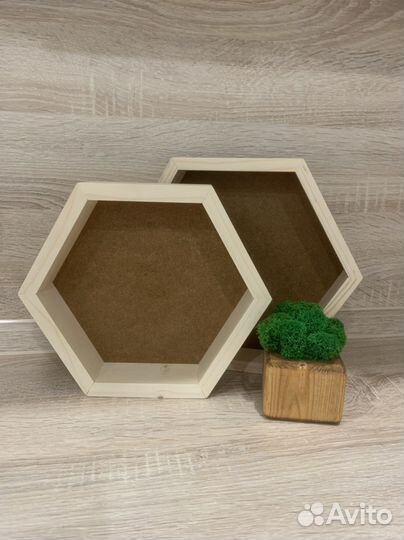 Деревянные боксы Соты