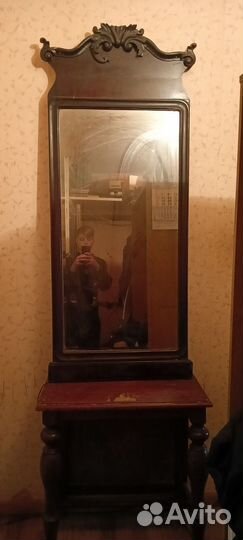 Трюмо 1920 год зеркало на столике
