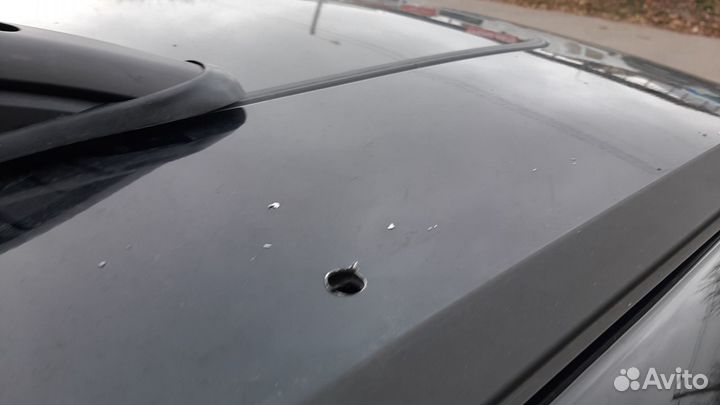 Рейлинги продольные Hyundai Starex H1, черные