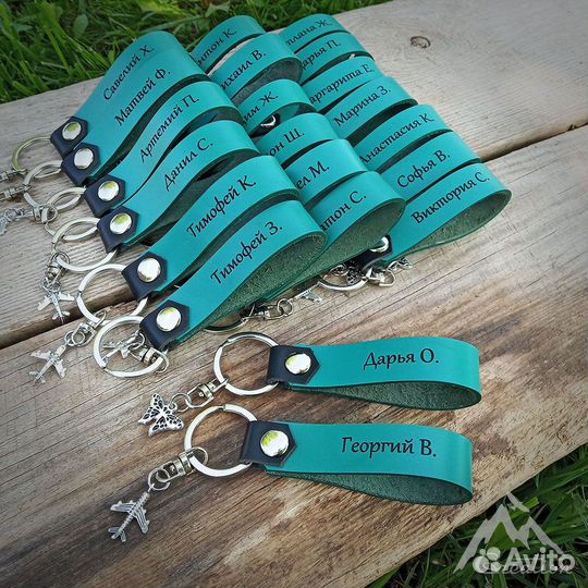 Брелоки из натуральной кожи опт