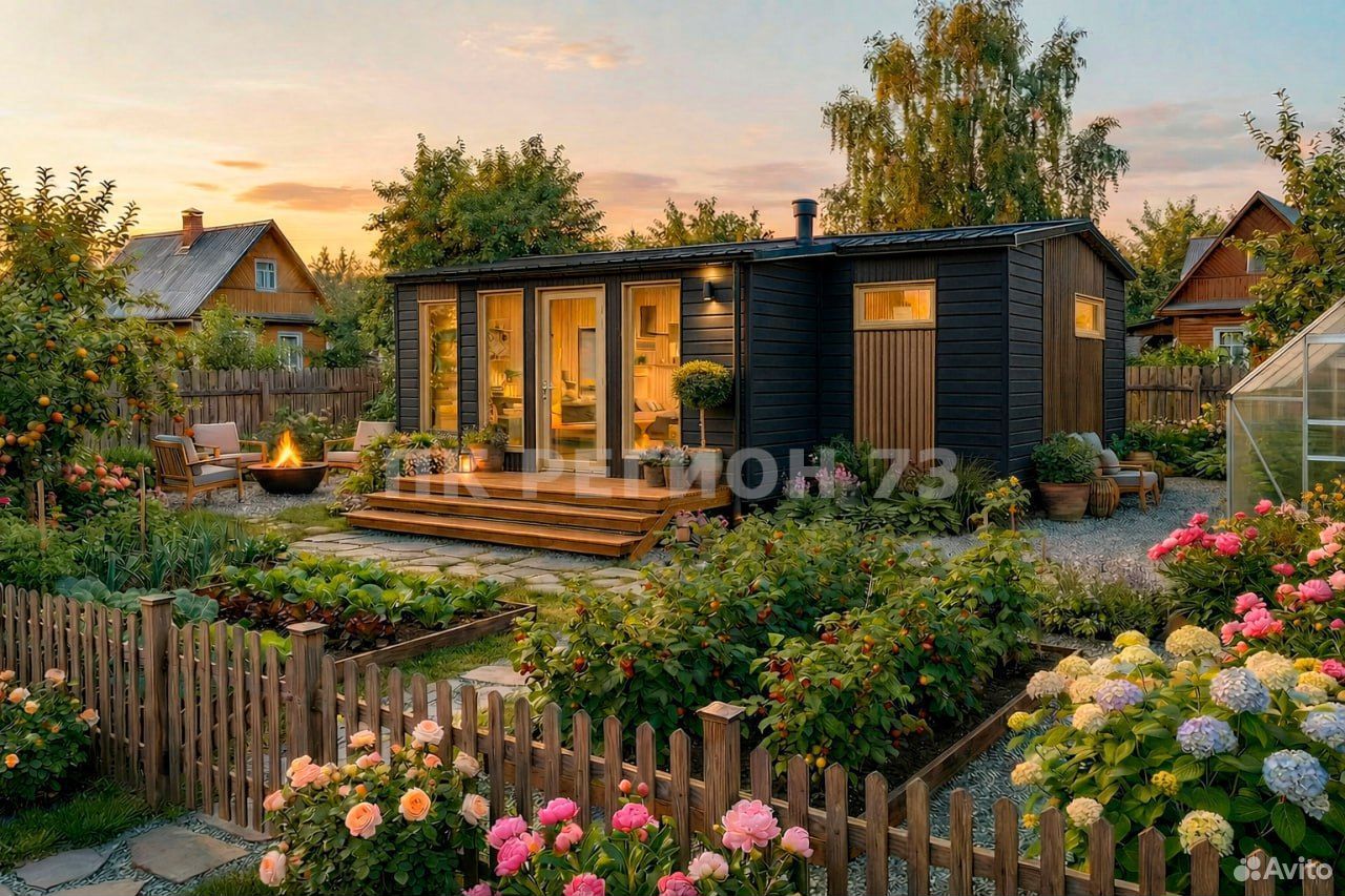 Модульный дом с баней - Вид 3