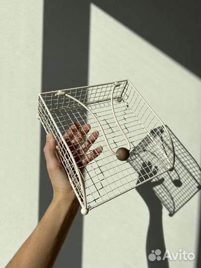 Салфетница металлическая