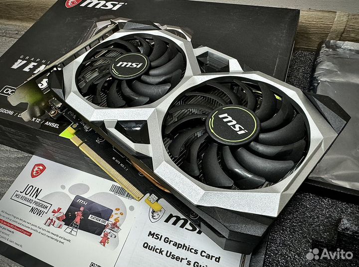 MSI GTX 1660 Ti (как Super) OC. Идеальная