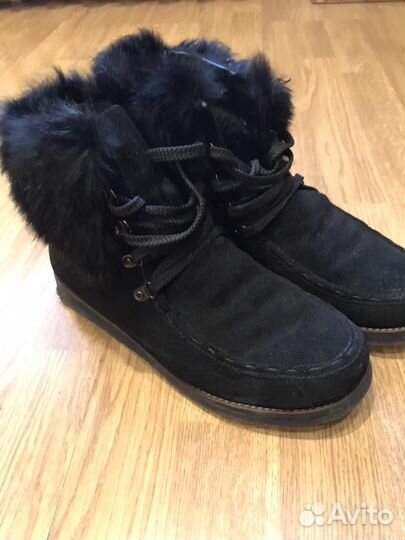Зимние полуботинки