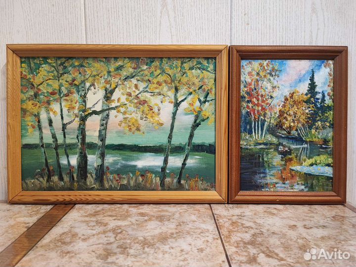 Картины:пейзажи акварель,масло