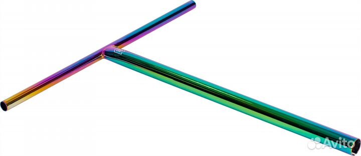 Руль skip T-Bar Cromoly IHC 65x60см неохром Kra27