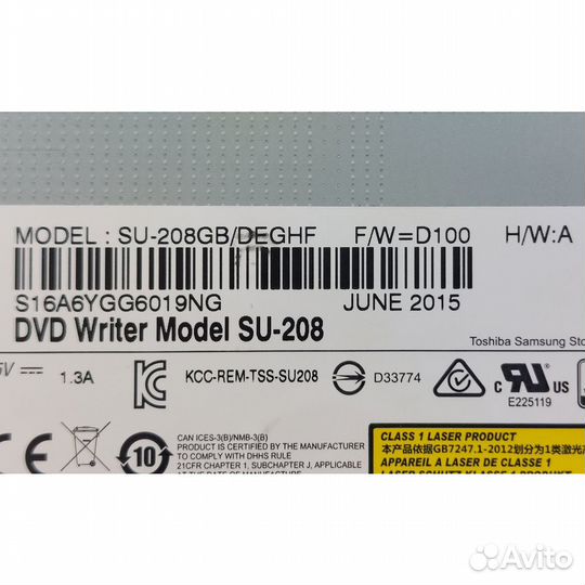 Привод DVD-RW 0nnkjx, SU-208GB, Dell Latitude E654