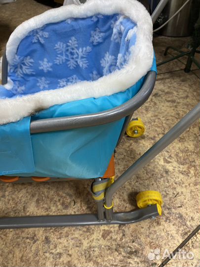 Коляска санки