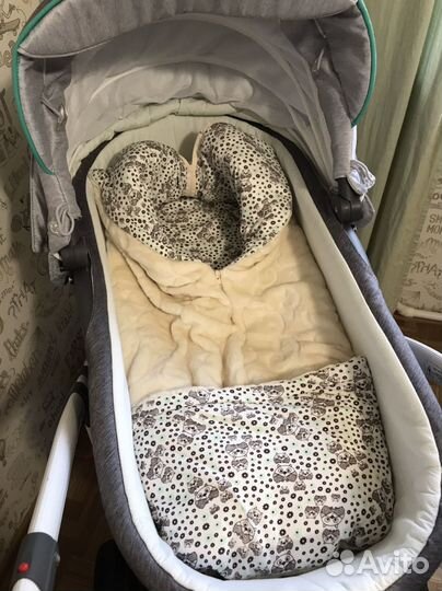 Коляска 2 в 1 bebe mobile movo