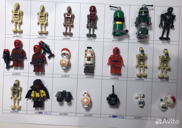 Минифигурки Lego Star Wars