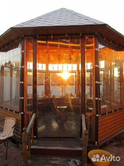 Прозрачные пвх шторы для беседок