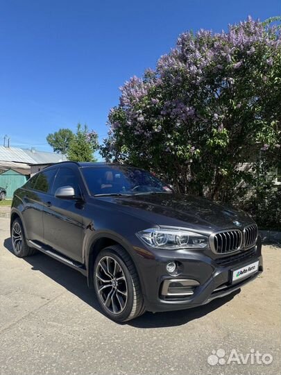 BMW X6 3.0 AT, 2017, 100 278 км