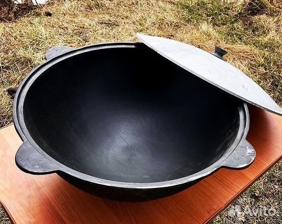 Казан чугунный узбекский