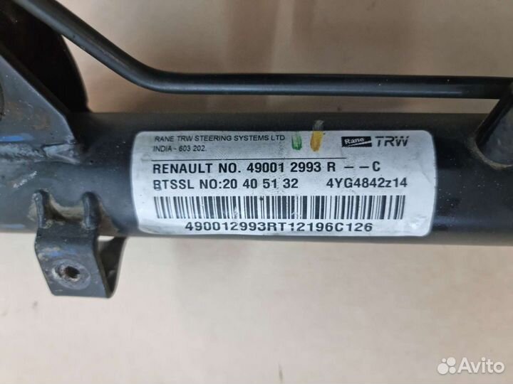 Рулевая рейка Renault Duster