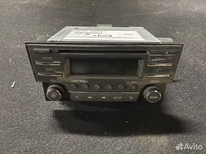 Штатная магнитола nissan tiida c13
