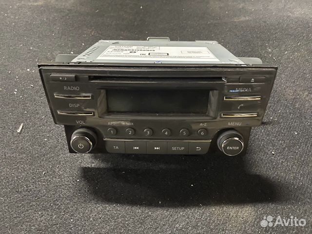 Штатная магнитола nissan tiida c13