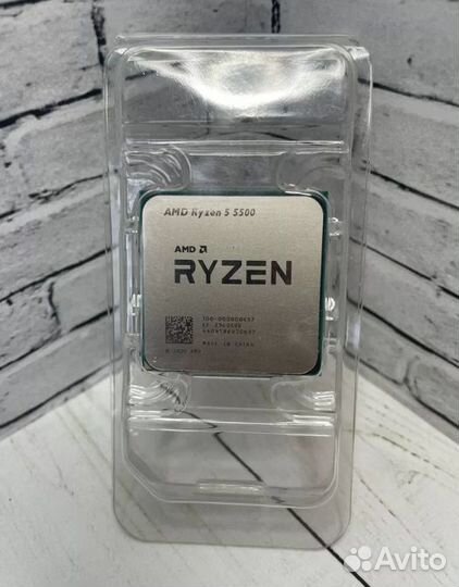 Процессор amd ryzen 5 5500 новый