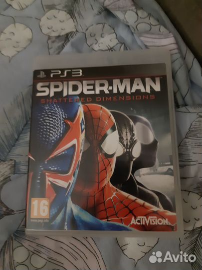 Диск ps3 spider-man